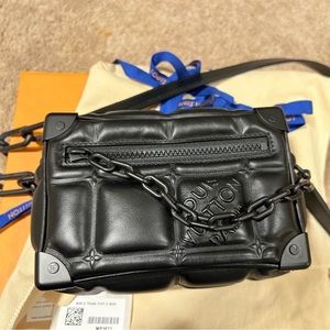 Louis Vuitton mini soft trunk puffy